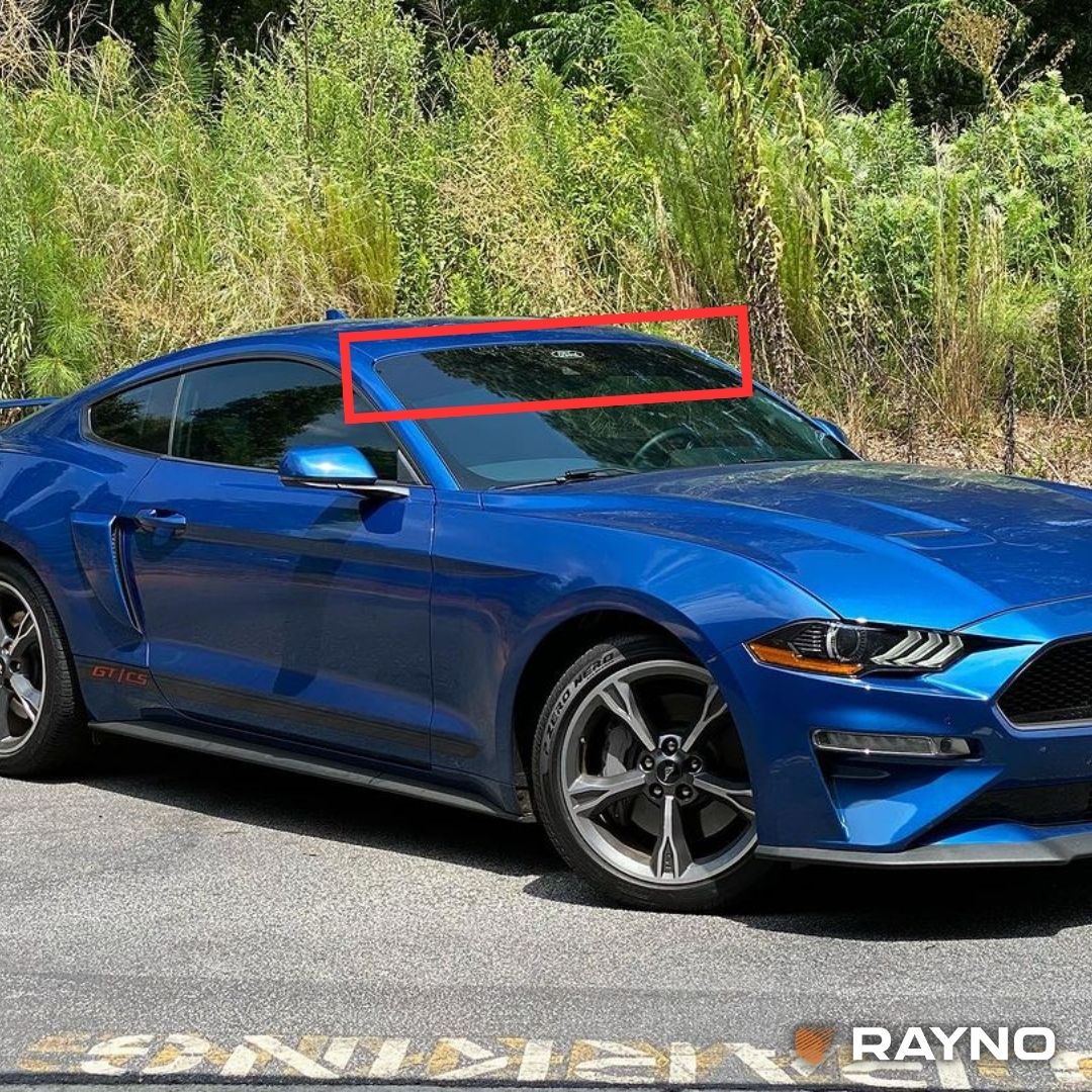 Texas Front Windshield Tint Strip Law