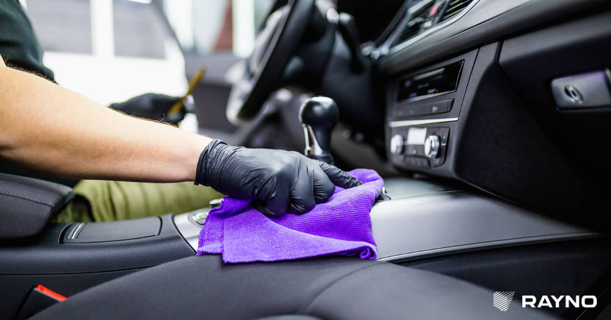 detailing a car interior