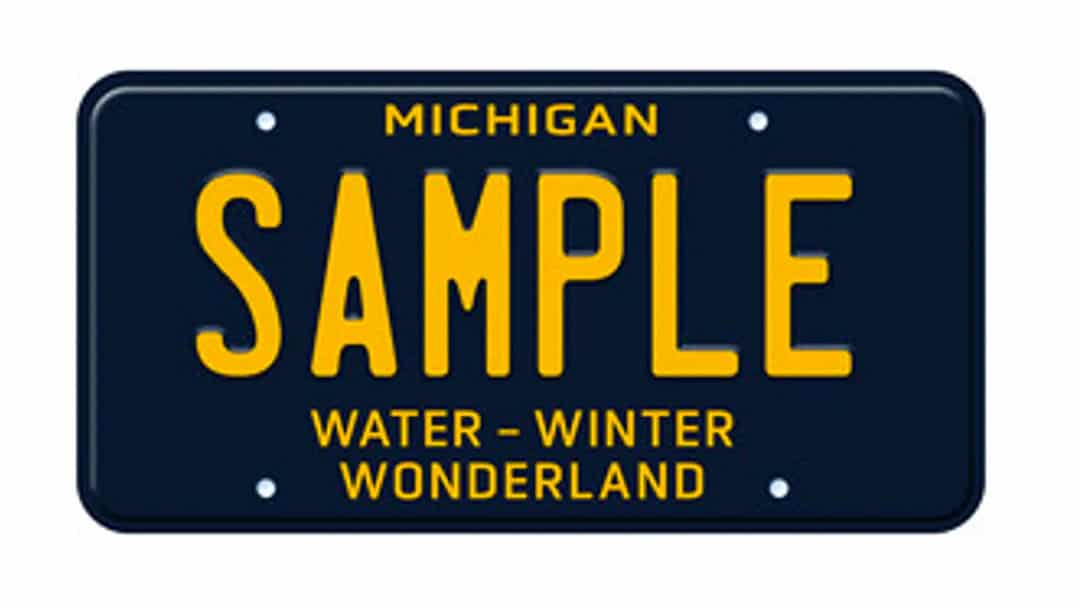 michigan plates